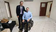 Diyarbakır'da anlamlı dayanışma: MHP İl Başkanı Özcoşkun'dan engelli vatandaşa destek