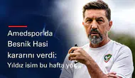 Amedspor'da Besnik Hasi Gençlerbirliği maçı öncesi kararını verdi: Yıldız isim bu hafta yok