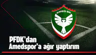 Amedspor'a Konyaspor maçı için ağır fatura: PFDK cezayı açıkladı