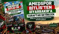 Amedspor Bitlis ve Tatvan'dan Diyarbakır'a taraftar getirecek