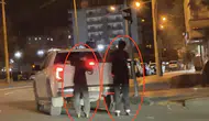 Diyarbakır Kayapınar'da yürekleri ağza getiren görüntü: Patenli çocukların tehlikeli