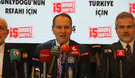 Fatih Erbakan'dan Diyarbakır'da barış mesajı: Sürece karşı durmamız mümkün değil