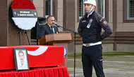 Diyarbakır'da görevli polis memuru Abdülkadir Bulut için hüzünlü veda töreni
