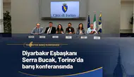 Diyarbakır Eşbaşkanı Serra Bucak Torino'da barış konferansına katılıyor