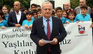 Diyarbakır'da 1 Ekim Dünya Yaşlılar Günü için anlamlı yürüyüş: Büyüklerimize vefa