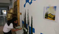 Diyarbakır Güzel Sanatlar Lisesi'nde tuvalden duvara sanatsal dönüşüm