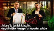 Ankara'da dostluk kahvaltısı: Gençlerbirliği ve Amedspor'un başkanları buluştu