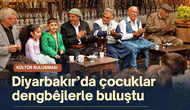 Diyarbakır'da çocuklar dengbêjlerle buluştu: Kültürel miras keşfi yaptılar