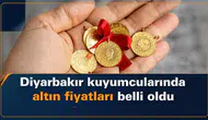 Diyarbakır kuyumcularında çeyrek ve gram altın fiyatları ne kadar? İşte güncel rakamlar