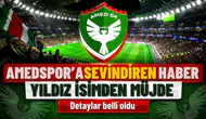 Amedspor'a Eyüpspor maçı öncesi yıldız isimden sevindiren haber geldi