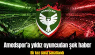 Amedspor'a yıldız oyuncudan şok haber: Bir kez daha sakatlandı