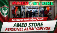 Amedspor'dan kariyer fırsatı: Amed Store personel alımı yapıyor