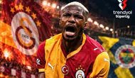 Galatasaray'da Osimhen fırtınası! Taraftarın coşkusu galibiyeti getirdi.