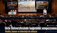 Dicle Üniversitesi'nde bağımlılık sempozyumu: Madde, kumar ve teknoloji ele alınıyor