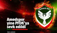 Amedspor'u merdiven boşlukları yaktı: Yine PFDK'ya sevk edildi
