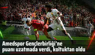 Amedspor Gençlerbirliği'ne puanı uzatmada kaptırdı, liderlikten oldu