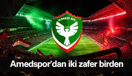 Amedspor'dan çifte zafer: İki maçta da rakiplerini mağlup etmeyi başardı