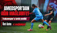 Amedspor evinde Trabzonspor'a farklı yenildi: Peş peşe dördüncü yenilgiyi aldı