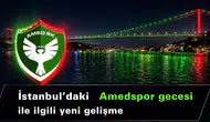 İstanbul'daki Amedspor gecesiyle ilgili yeni gelişme: Değişiklik yapıldı