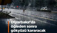 Diyarbakır'da 21 Ekim Çarşamba hava durumu: Öğleden sonra hava kararacak