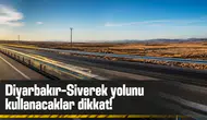 Diyarbakır Siverek yolunu kullanacaklar dikkat: Yol tek şeride düştü