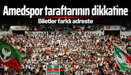 Amedspor taraftarının dikkatine: Samsunspor biletleri farklı adreste