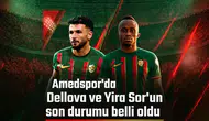 Amedspor'da Yira Sor ve Dellova'nın sakatlıklarında son durum: Gözler Samsunspor maçında