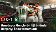 Gençlerbirliği önünde Amedspor ilk yarıyı 1-0 önde tamamladı: İşte golü atan isim