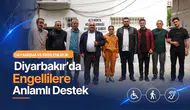 Diyarbakır Büyükşehir'den görme engellilere beyaz baston desteği