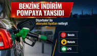 Benzine indirim pompaya yansıdı: Diyarbakır'da akaryakıt fiyatları netleşti
