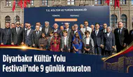 Diyarbakır Kültür Yolu Festivali'nde 9 günlük maraton başladı: 249 etkinlik yer alacak