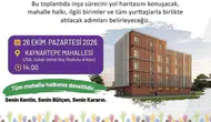 Diyarbakır'da mahallelinin oylarıyla belirlenen projede inşa aşamasına gelindi