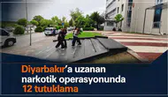 Diyarbakır'a uzanan narkotik operasyonunda 12 tutuklama: 8 kilogram yasaklı madde ele geçirildi