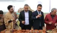 Diyarbakır Zerzevan Kalesi'nde tarih yeniden canlandı Antik Roma menüleri sofrada