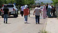 Diyarbakır'da bayram ziyareti mesaisi Kabir başlarında duygusal anlar ve yoğun trafik