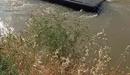 Silvan'da sulama kanalına düşen minibüsün sürücüsü ölümden saniyelerle döndü