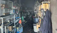 Bağlar'daki tamirci dükkanında büyük yangın İş yeri tamamen kullanılamaz hale geldi