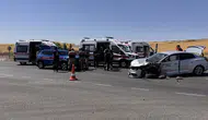 Diyarbakır-Mardin çevre yolunda trafik kazası Toraman kavşağında 6 kişi yaralandı