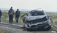 Çınar kırsalında nişan dönüşü acı kaza Takla atan otomobildeki 3 kişi ağır yaralandı