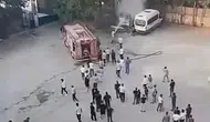 Silvan Cami Mahallesi'nde korkutan yangın Park halindeki araç küle döndü