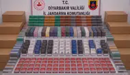 Diyarbakır jandarmasından kaçakçılara büyük darbe Tonlarca ürün ele geçirildi