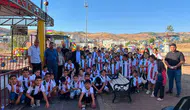 Çermik'te minik öğrencilere Amedspor sürprizi Başkan Karamehmetoğlu'ndan anlamlı hediye
