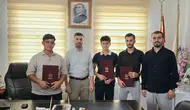 Çermik Müftülüğü eğitimlerini başarıyla bitiren 5 hafız için tören düzenledi