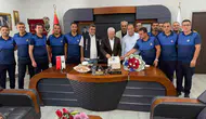 Çermik'te Zabıta Haftası coşkusu: Başkan Karamehmetoğlu personeliyle bir araya geldi