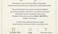 Diyarbakır'da yöresel lezzetler pizza ile buluşuyor: Hakkı Akdeniz'in rehberliğinde yeni atölye