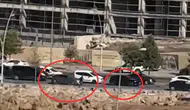 Diyarbakır Yenişehir'de kırmızı ışıkta dehşet anları: Silahlı saldırı kamerada