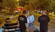 Ergani-Diyarbakır kara yolunda feci kaza: Kontrolden çıkan otomobil takla attı