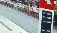 Diyarbakır Yenişehir'de yaya geçidinde korku dolu anlar: Ölümden saniyelerle döndü