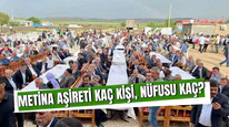 Metina Aşireti Nüfusu: Tarihi, Kökeni, Soyadları Ne?