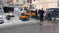 Diyarbakır Kulp'ta salı pazarı kurulamadı: Hava koşulları izin vermedi